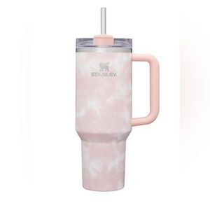 Stanley 40oz Stainless Steel H2.0 FlowState Quencher Tumbler Peach Tie Dye